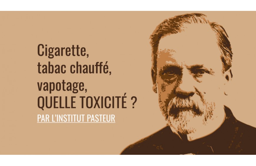 Étude de l’Institut Pasteur : très rassurante sur le vapotage